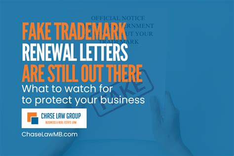 are there fake trademark expiration letters